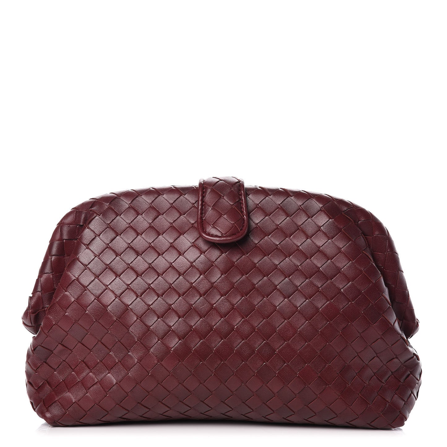 Nappa Intrecciato The Lauren 1980 Clutch Gigolo Red