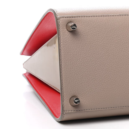 Christian Louboutin Calfskin Patent Studded Large Paloma Cashmere 7 of 8