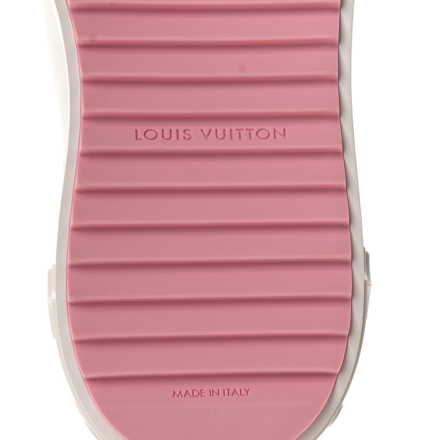 Louis Vuitton Time Out Bow Sneakers 37.5 White Pink 6 of 13