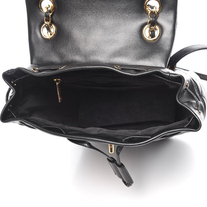 Chanel Lambskin Quilted Small Urban Spirit Backpack Black 5 of 11