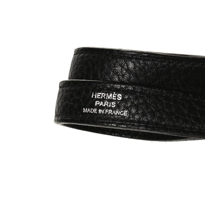 Hermes Taurillon Clemence Bolide 31 Black 7 of 10