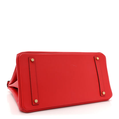 Hermes Swift Birkin 35 Rouge de Coeur 4 of 12
