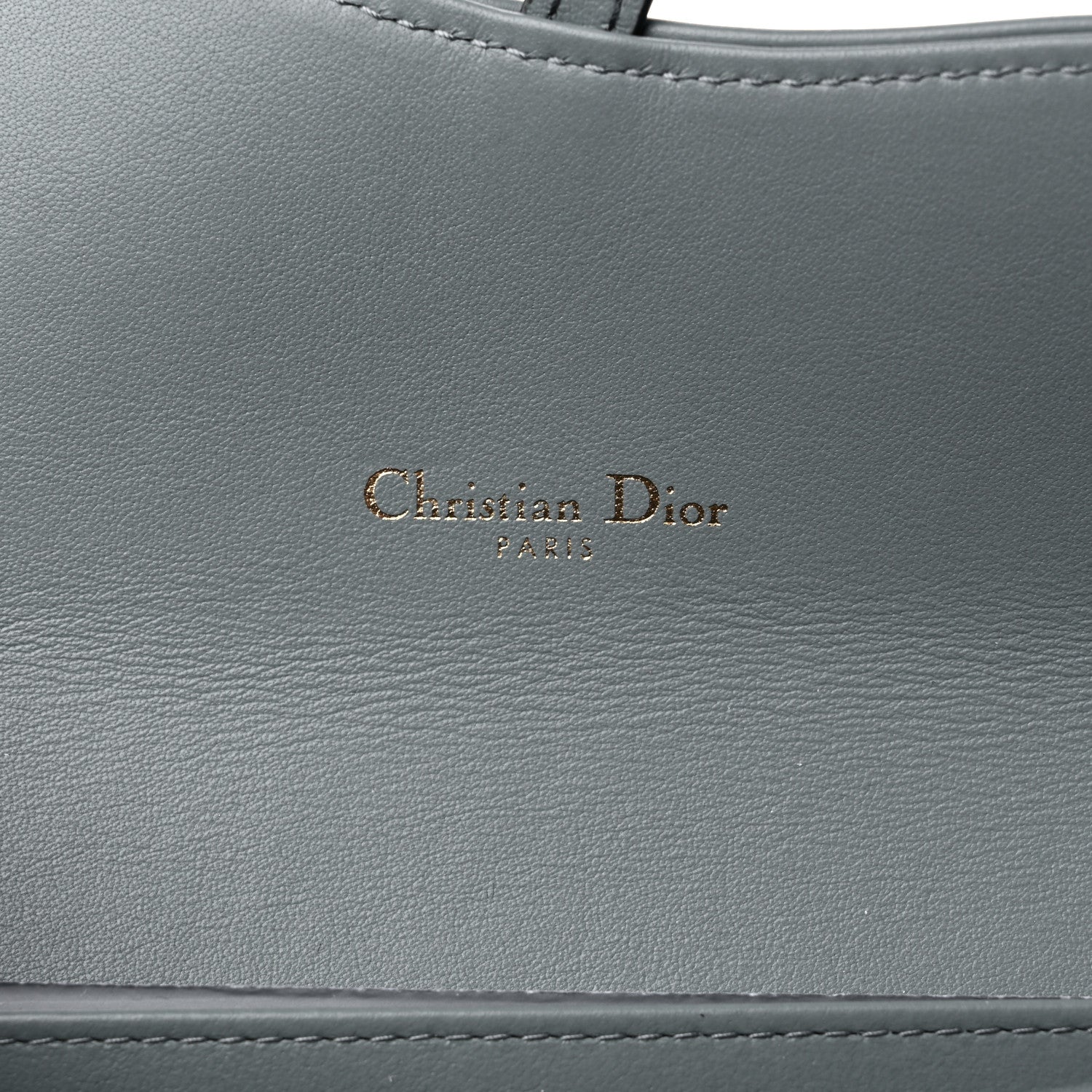 Christian Dior Oblique Saddle Chain Long Wallet Grey 7 of 11