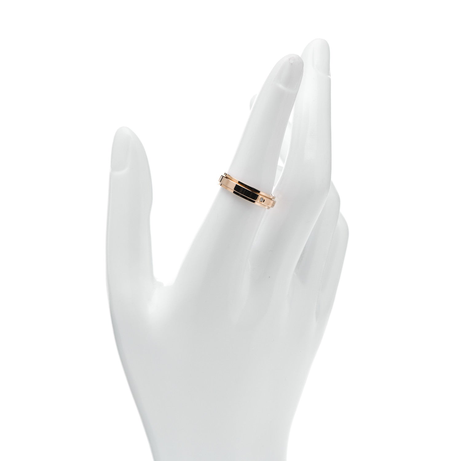 Piaget 18K Rose Gold Diamond Possession Wedding Ring 55 7.25 2 of 6