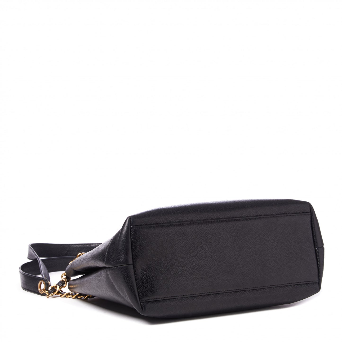 Caviar CC Shoulder Bag Black