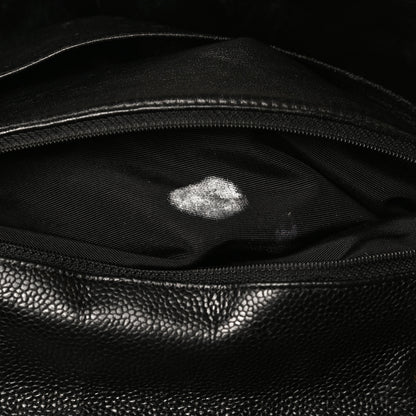 Chanel Caviar Quilted Jumbo Single Flap Black 11 of 16