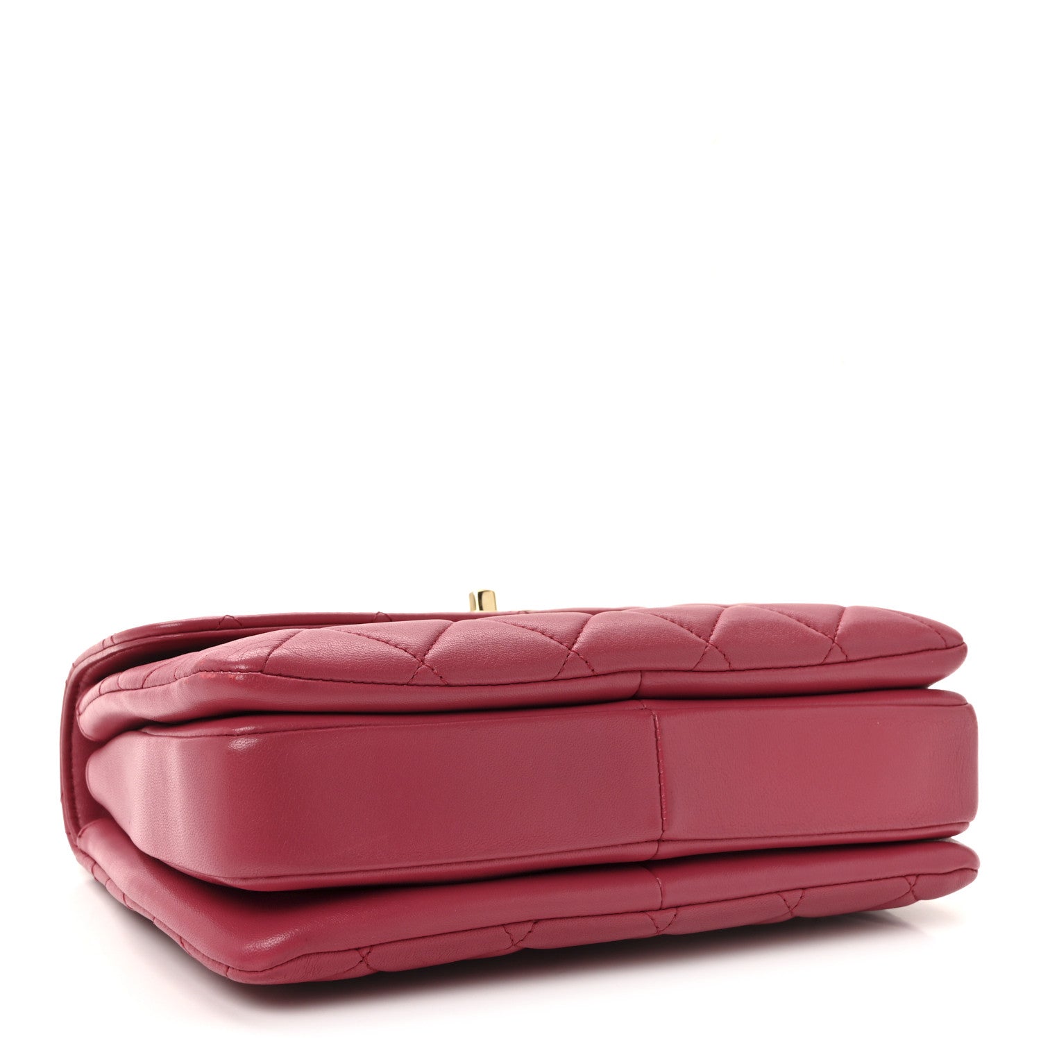 Chanel Lambskin Quilted Small Trendy CC Flap Dual Handle Bag Dark Pink 4 of 10
