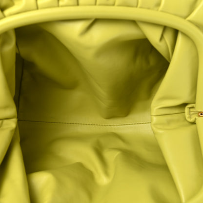 Bottega Veneta Smooth Butter Calf The Pouch Oversized Clutch Kiwi 5 of 8