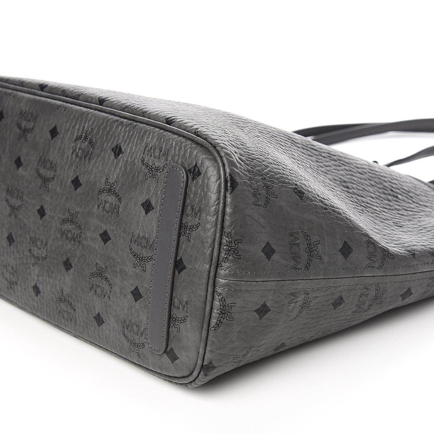 Visetos Medium Reversible Shopper Tote Phantom Grey