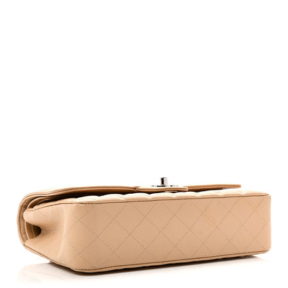 Chanel Caviar Quilted Medium Double Flap Beige 4 of 11