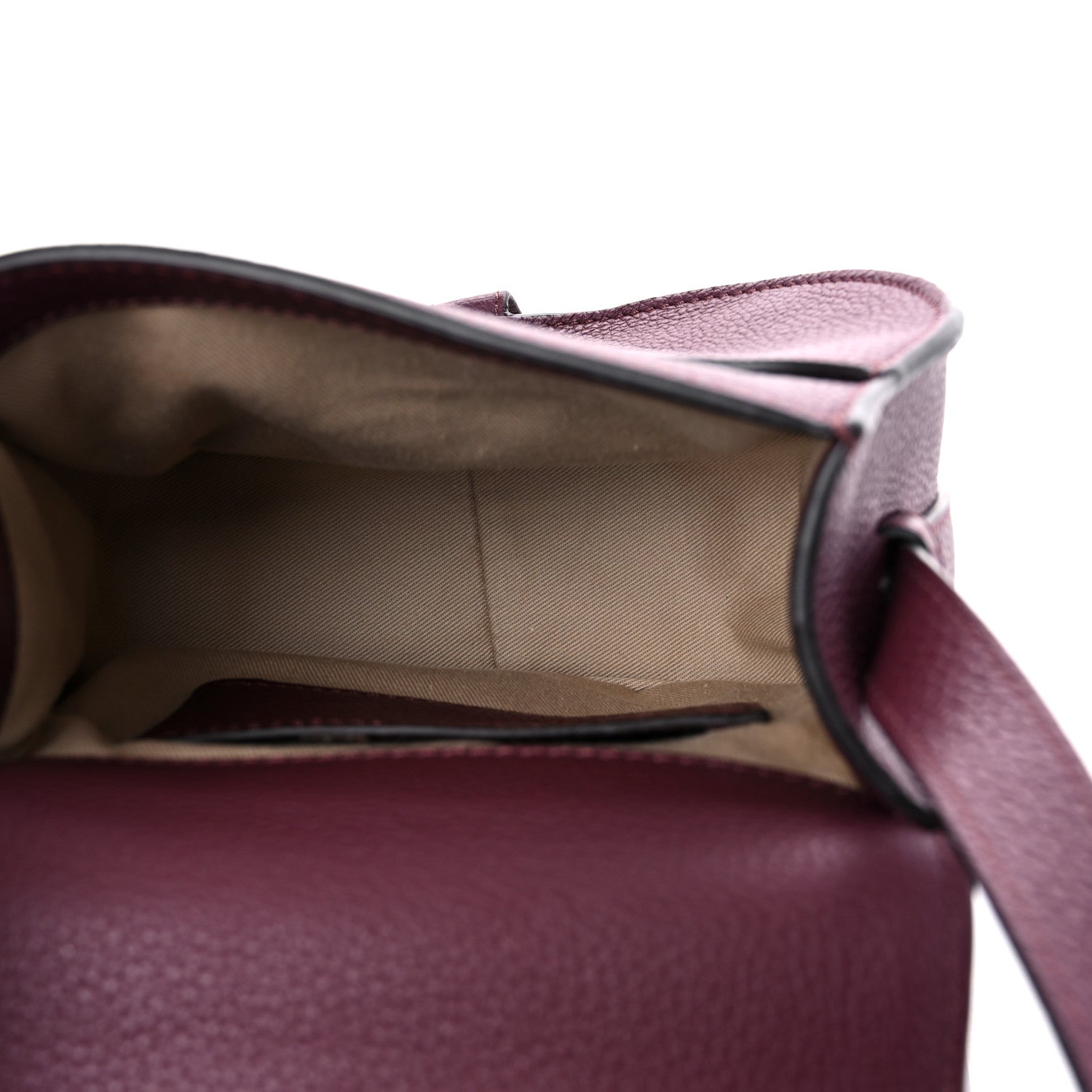 Chloe Calfskin Mini Marcie Round Crossbody Bag Wild Purple 5 of 12