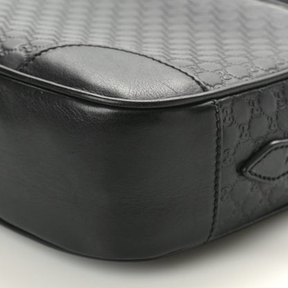 Gucci Microguccissima Mini Bree Messenger Bag Black 10 of 10