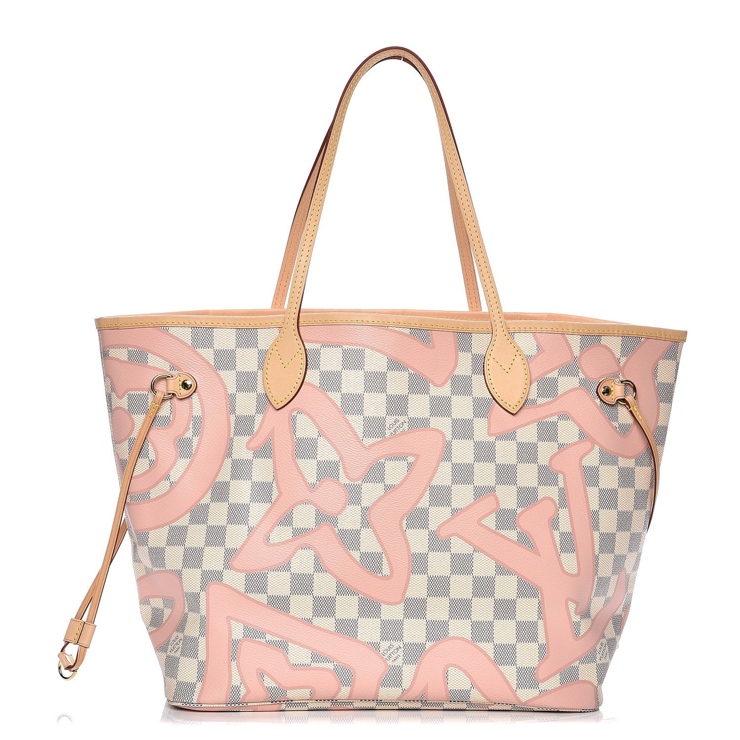 LOUIS VUITTON Damier Azur Tahitienne Neverfull MM