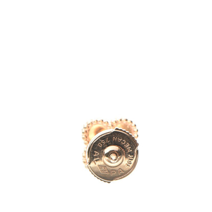 Van Cleef & Arpels 18K Rose Gold Sweet Alhambra Earrings 5 of 9