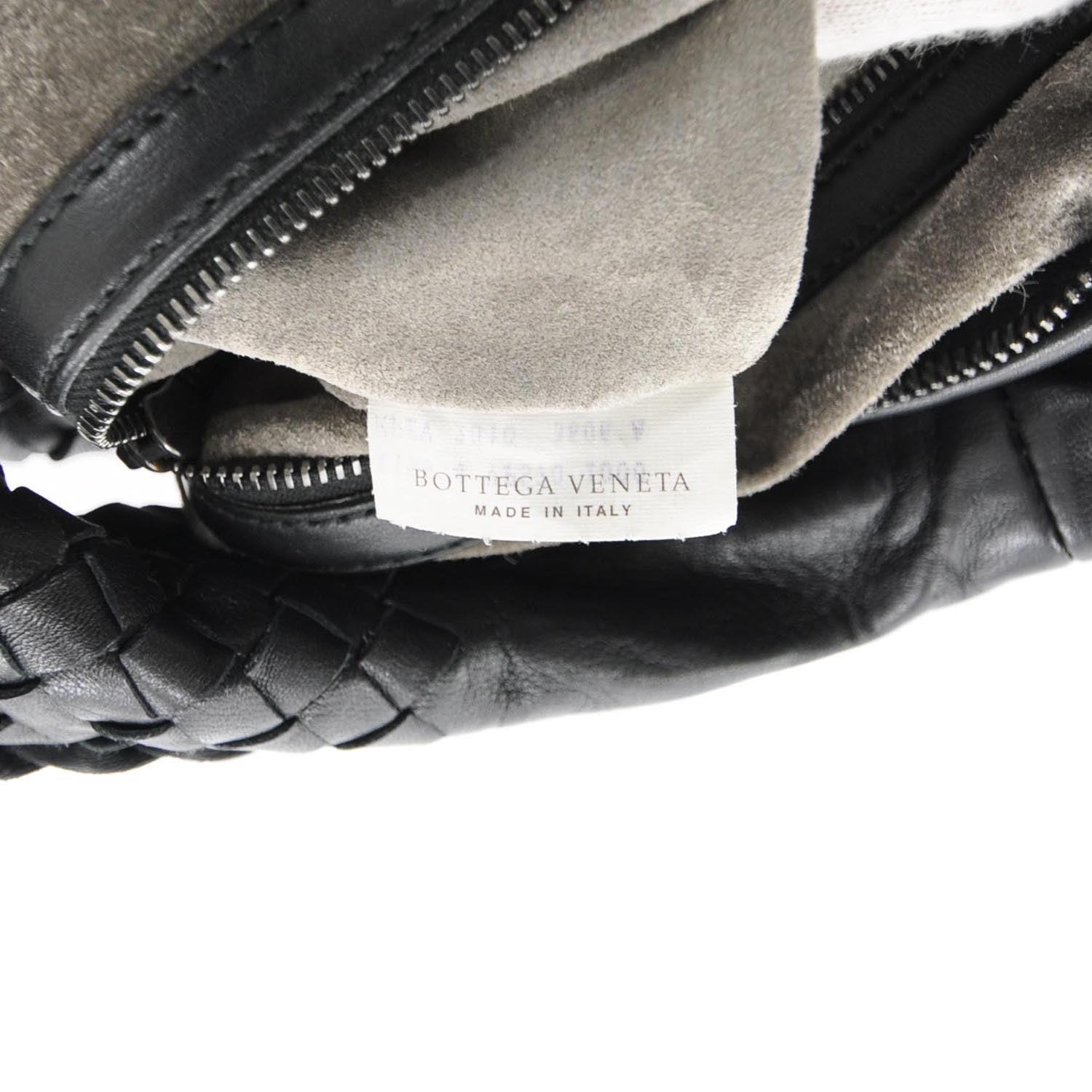 Bottega Veneta Nappa Intrecciato Large Veneta Plisse Nero 9 of 10