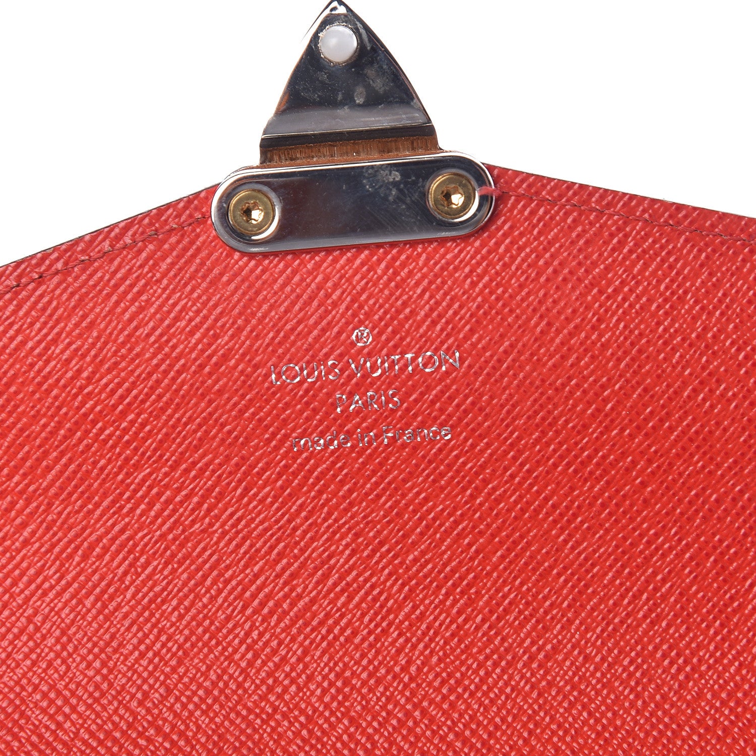 Louis Vuitton Monogram Tribal Mask Chain Wallet Rouge 6 of 8