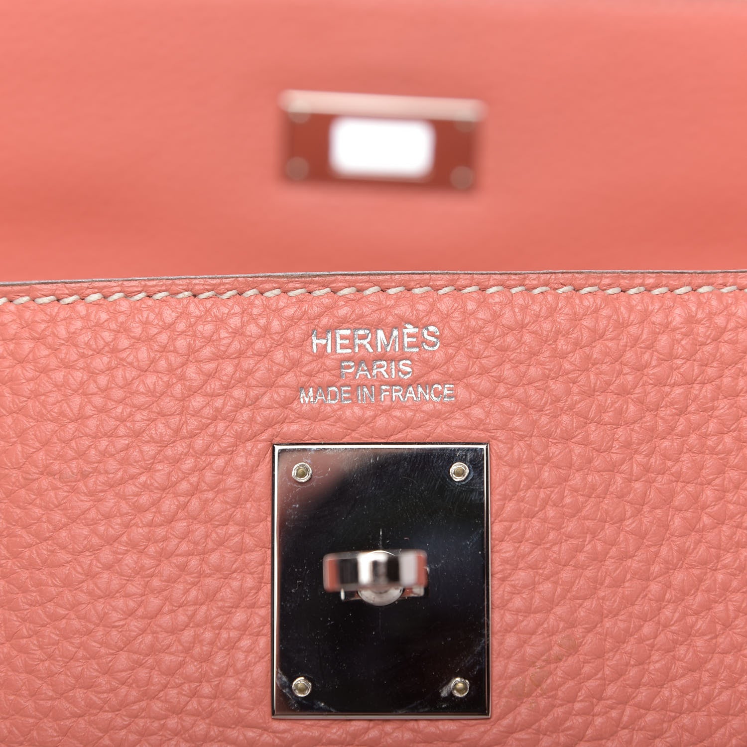 Hermes Taurillon Clemence Kelly Retourne 35 Crevette 9 of 10