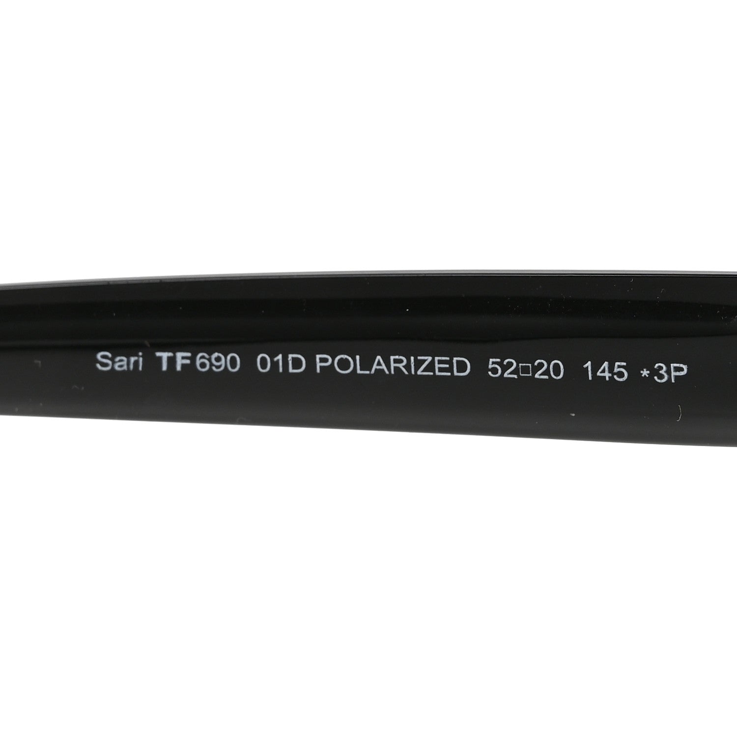 Tom Ford Square Sari TF690 Sunglasses Black 6 of 6