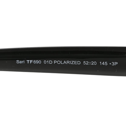 Tom Ford Square Sari TF690 Sunglasses Black 6 of 6
