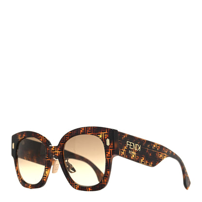 Fendi Acetate FF Sunglasses FF 0458/G/S Tortoise 1 of 8