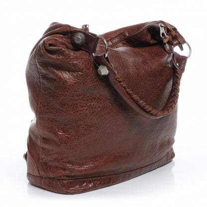Balenciaga Agneau Giant 21 Silver Hardware Day Hobo Sienna 3 of 9
