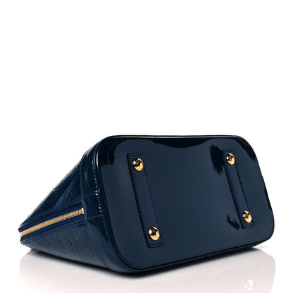 Louis Vuitton Vernis Alma PM Blue Infini 3 of 9