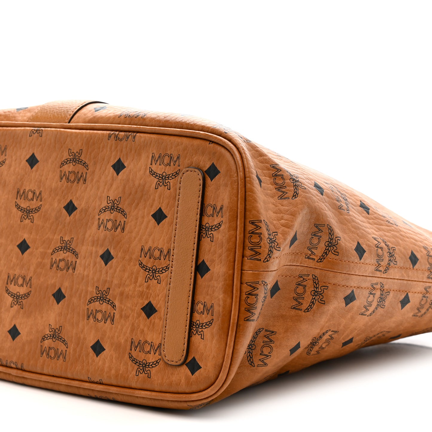 Visetos Large Liz Reversible Shopper Tote Cognac