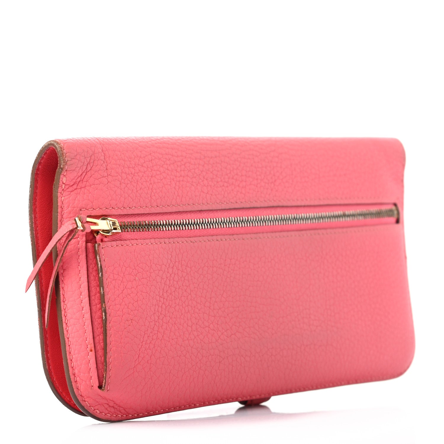 Hermes Togo Dogon Recto Wallet Rose Lipstick 3 of 13