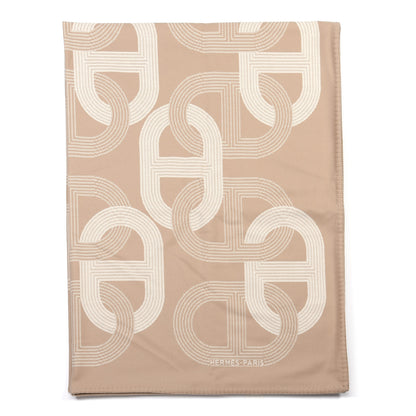 Hermes Wool Circuit 24 Blanket Sable 1 of 5