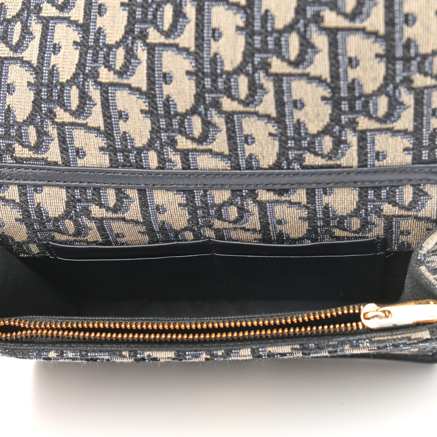 Christian Dior Oblique 30 Montaigne 2-In-1 Pouch Blue 5 of 8