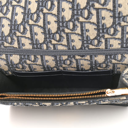 Christian Dior Oblique 30 Montaigne 2-In-1 Pouch Blue 5 of 8