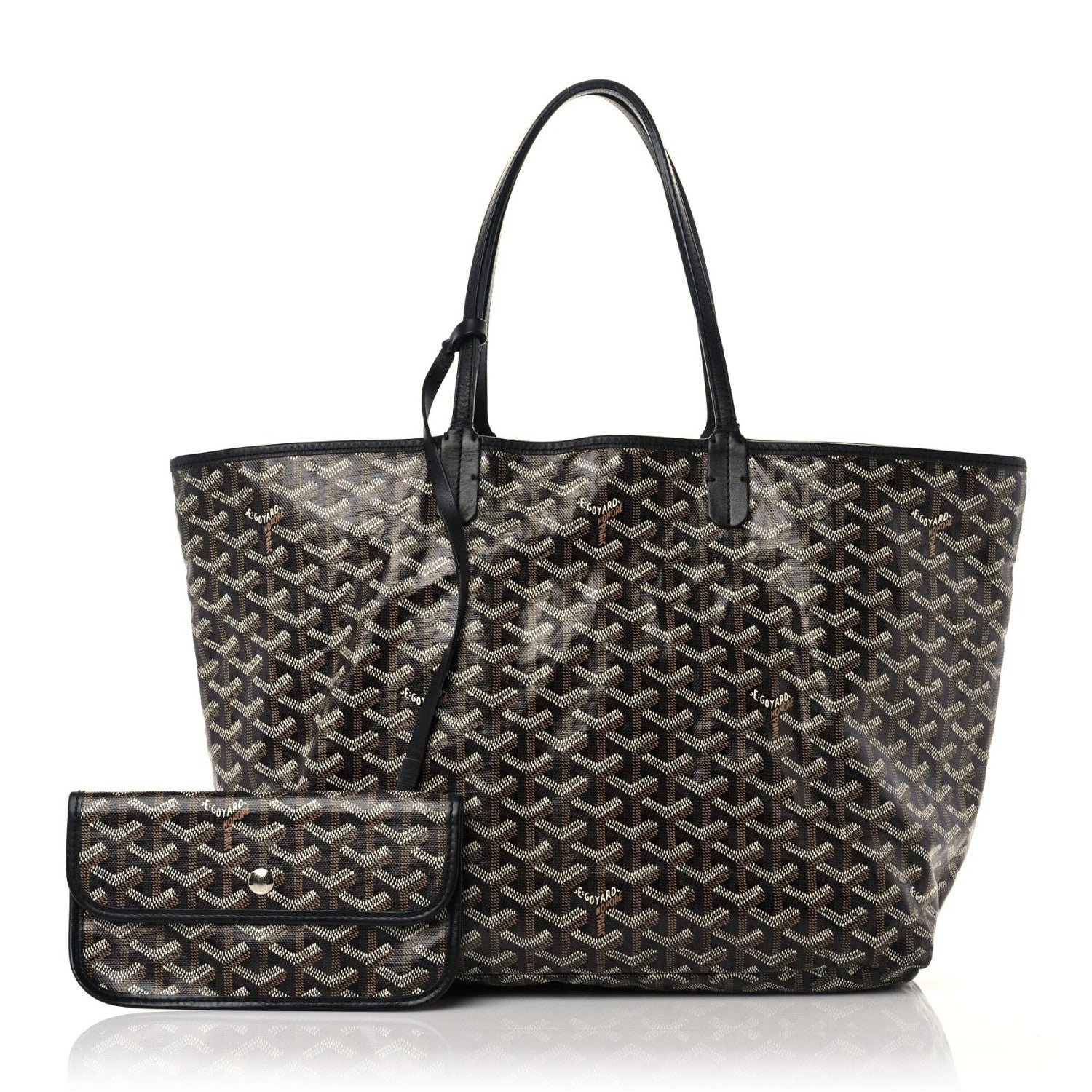 Goyard Goyardine Saint Louis PM Black 1 of 20