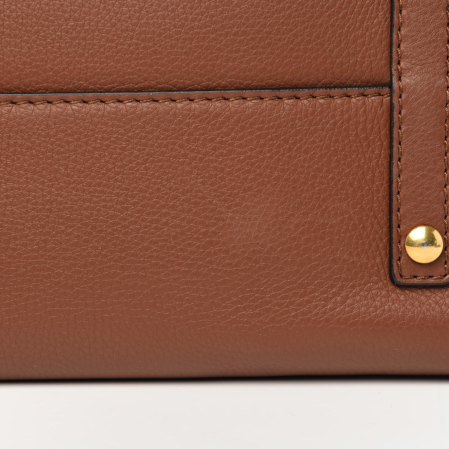 Soft Grain Calfskin Medium Belt Bag Tan