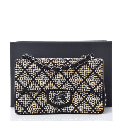 Chanel Jersey Embellished Mini Flap Black 10 of 10