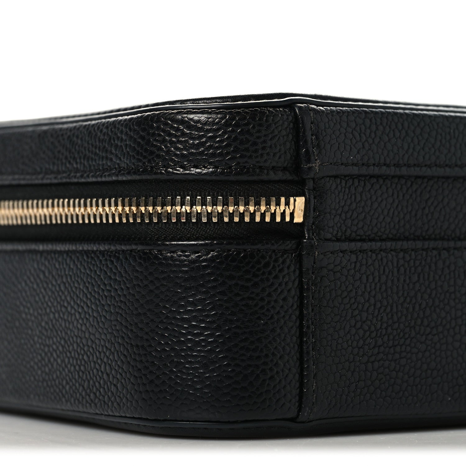 Chanel Caviar Quilted Medium CC Filigree Vanity Case Black 9 of 10