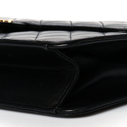 Chanel Lambskin Quilted Medium Single Flap Black 9 of 13