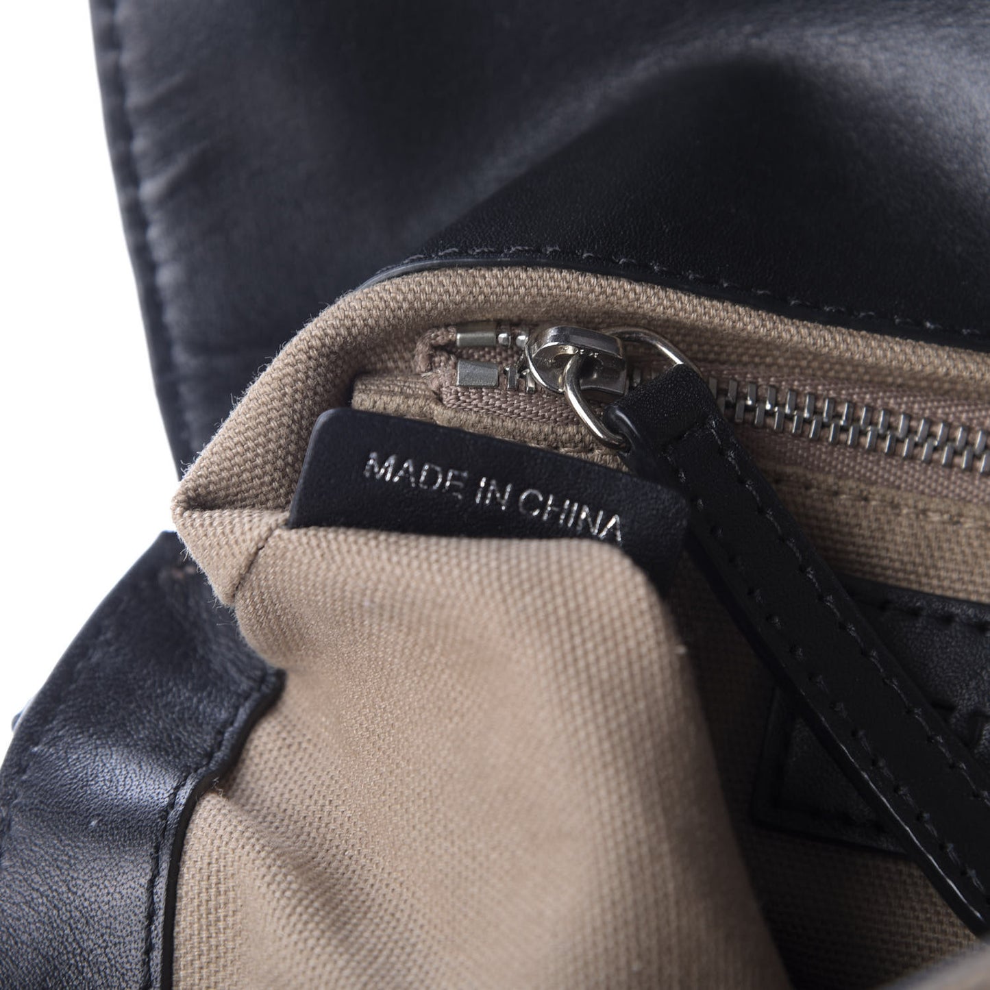 Canvas Mega Check Small Henham Crossbody Black