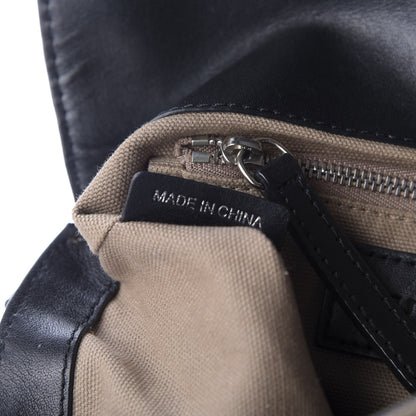 Burberry Canvas Mega Check Small Henham Crossbody Black 10 of 10