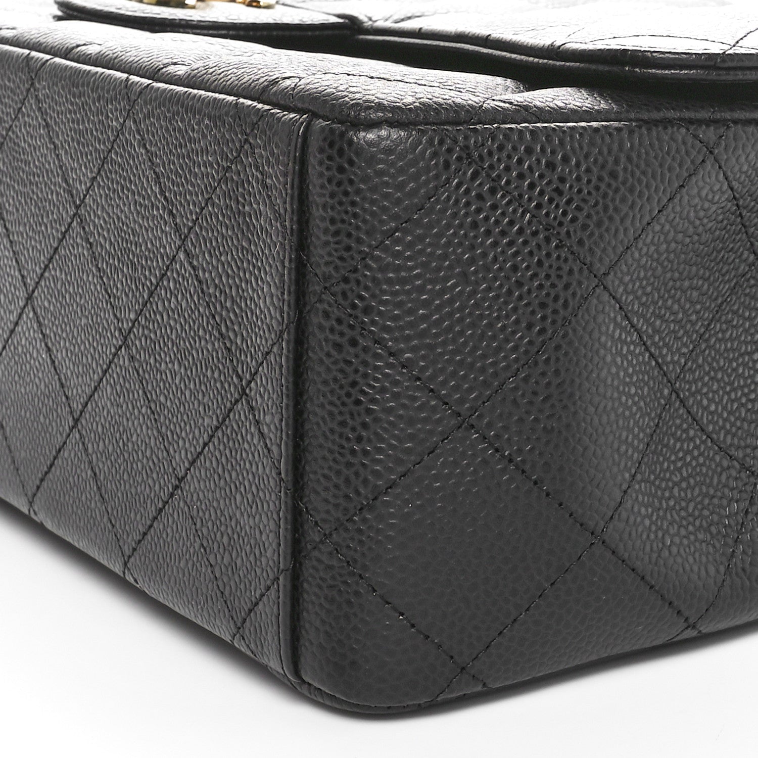 Chanel Caviar Quilted Maxi Double Flap Black 10 of 11