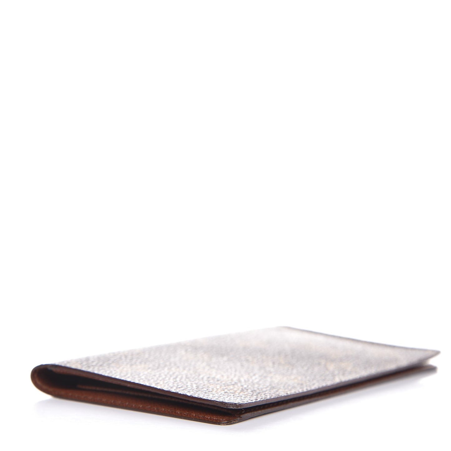 Monogram Simple Checkbook Holder Wallet