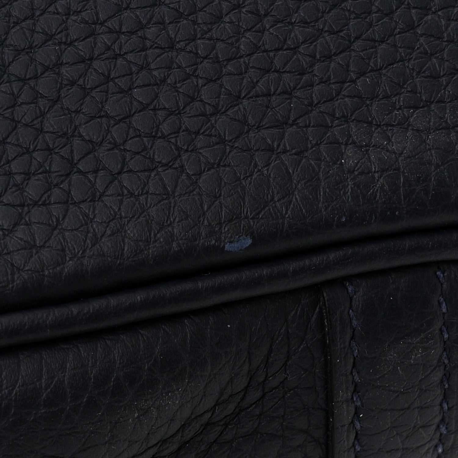 Hermes Taurillon Clemence Matte Alligator Picotin Lock Touch 22 Bleu Nuit 12 of 12