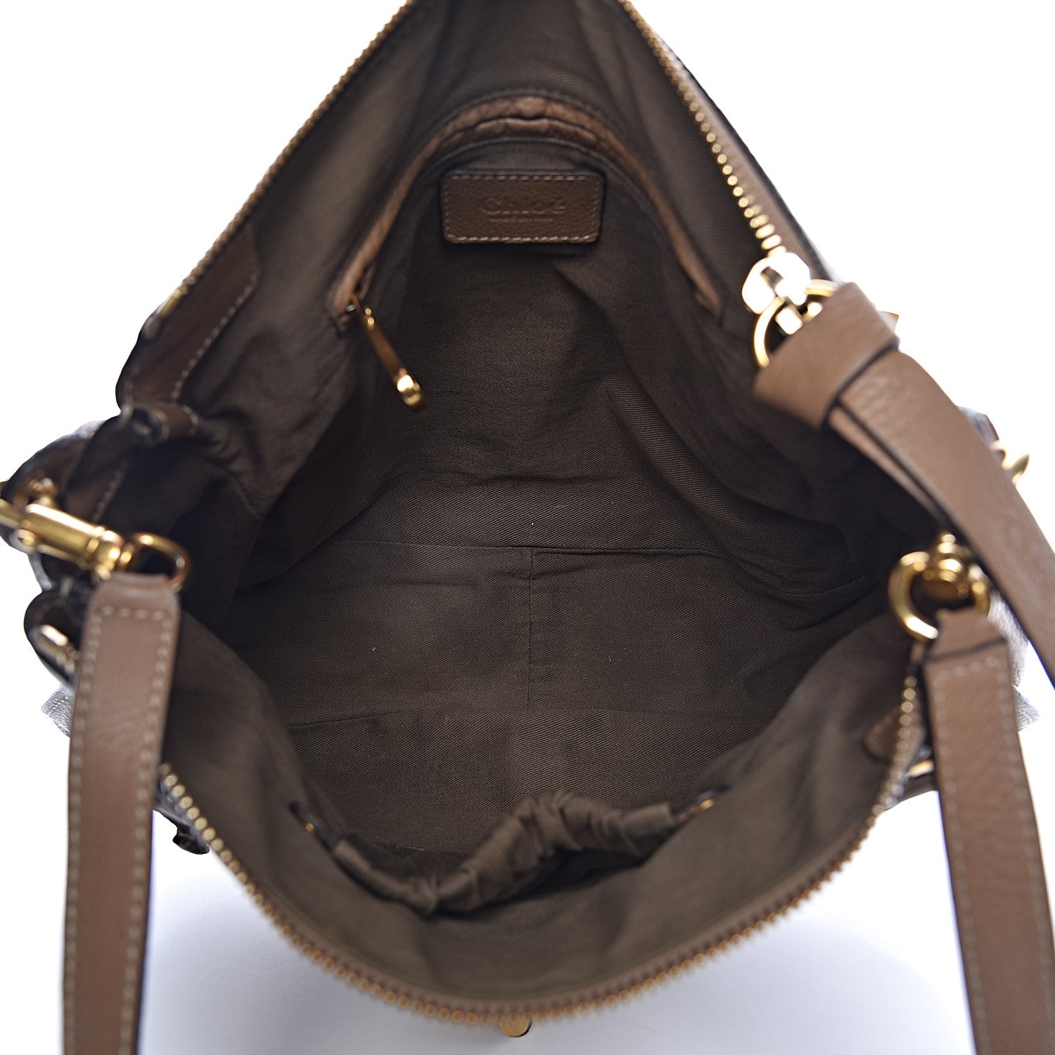 Chloe Calfskin Small Marcie Satchel Nut 6 of 23