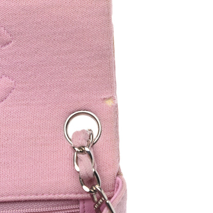 Chanel Jersey Quilted Mini Square Flap Pink 11 of 12