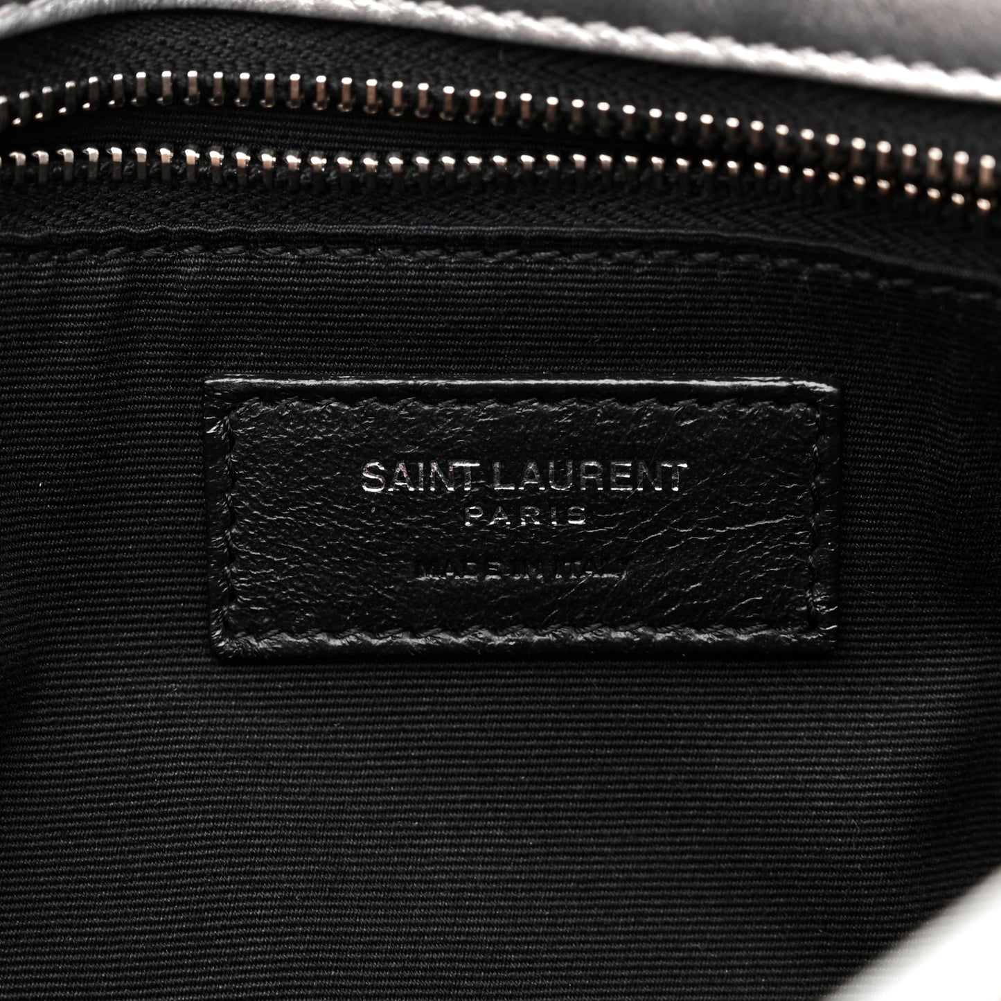Metallic Lambskin Matelasse Monogram Medium Niki Chain Satchel Argento