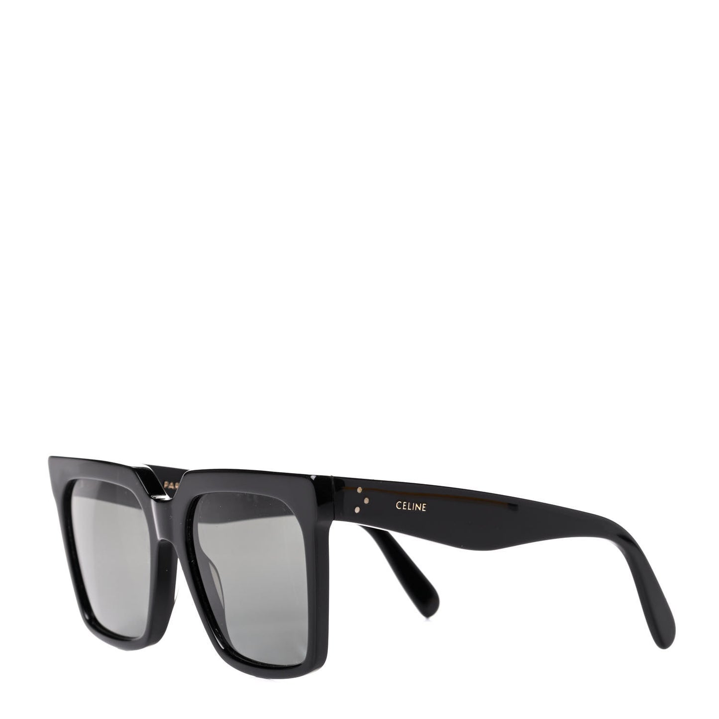 Acetate Polarized Oversized Sunglasses CL4055IN Black