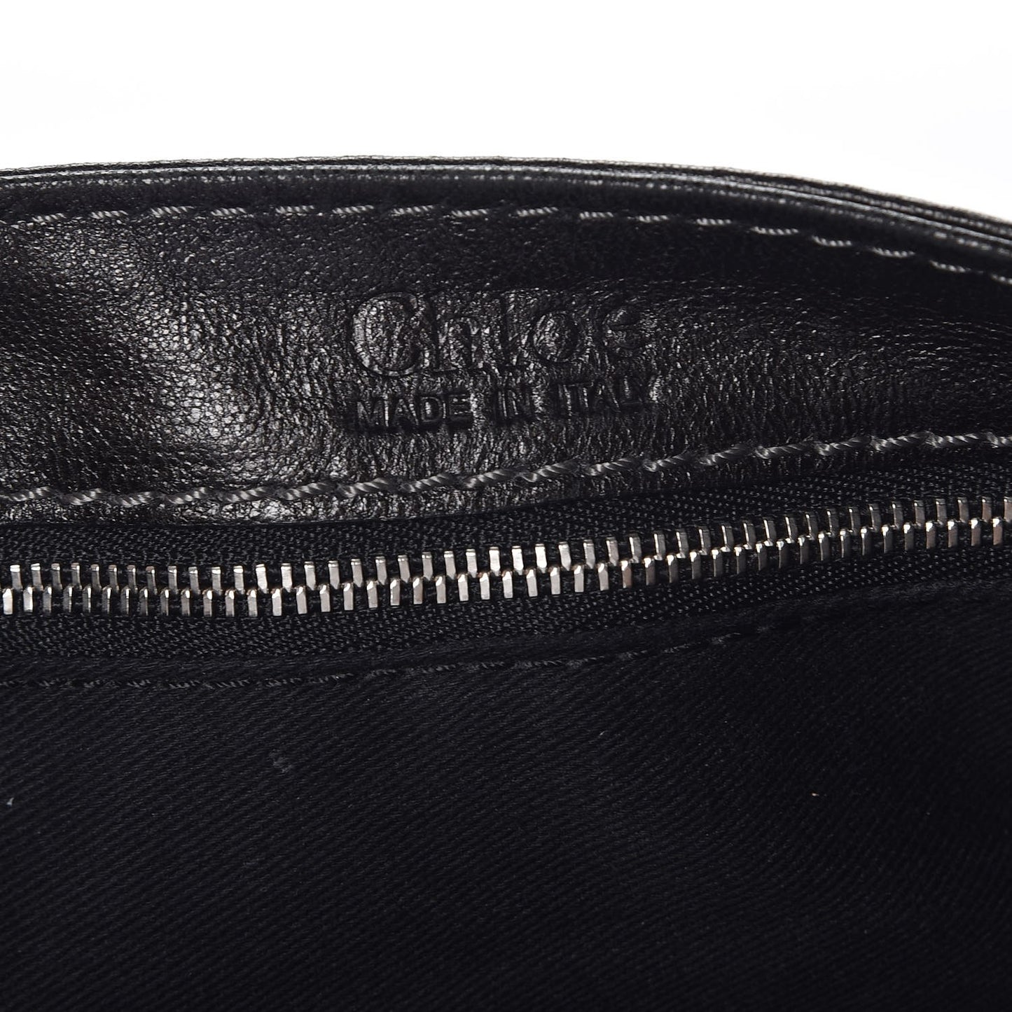 Lambskin Paddington Capsule Satchel Black