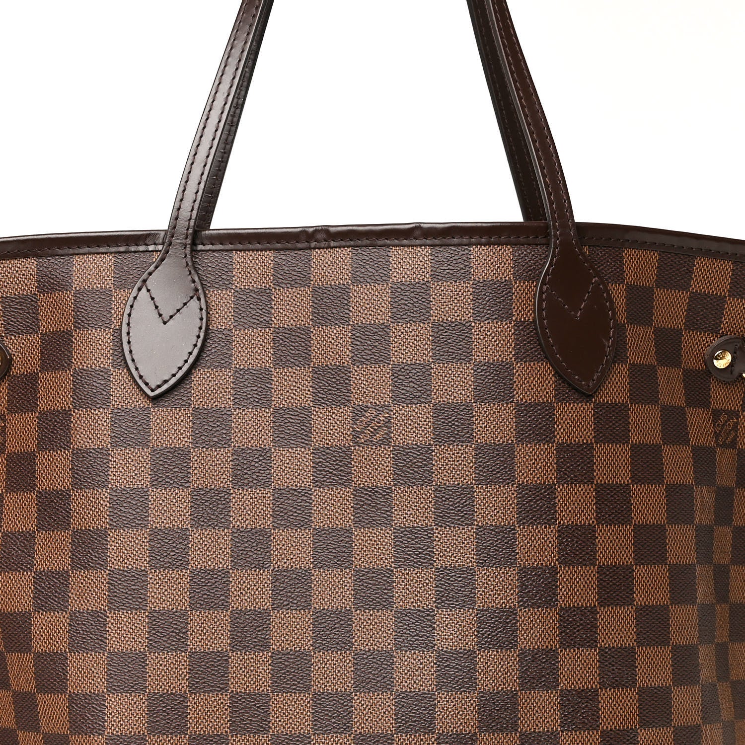 Louis Vuitton Damier Ebene Neo Neverfull MM Rose Ballerine 9 of 11