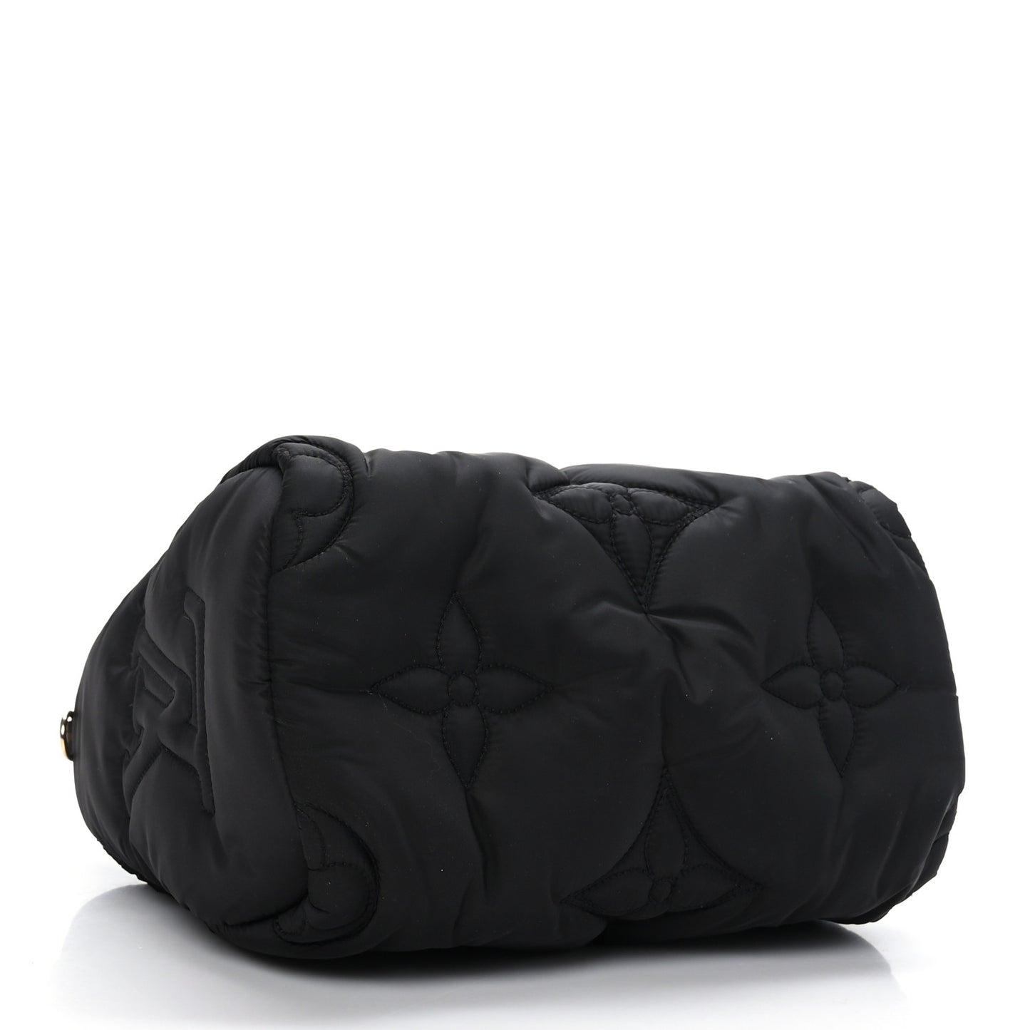 Econyl Mini Monogram Pillow Speedy Bandouliere 25 Black