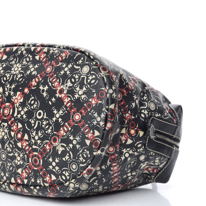 Chanel Coated Canvas Coco Bowler Black 6 of 9