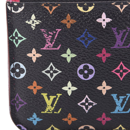 Louis Vuitton Monogram Multicolor Key Pouch Black Grenade 11 of 12